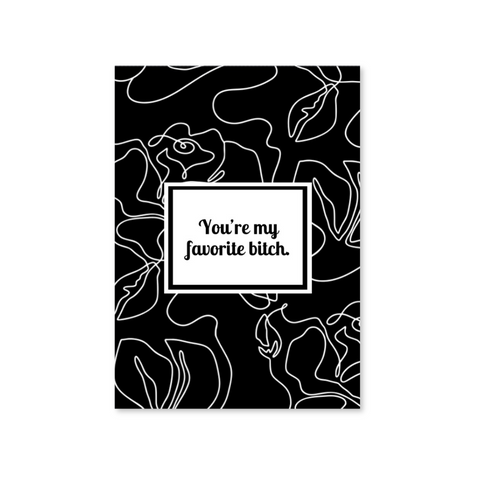 My Favorite B*tches (Thinking Of You) Card Set