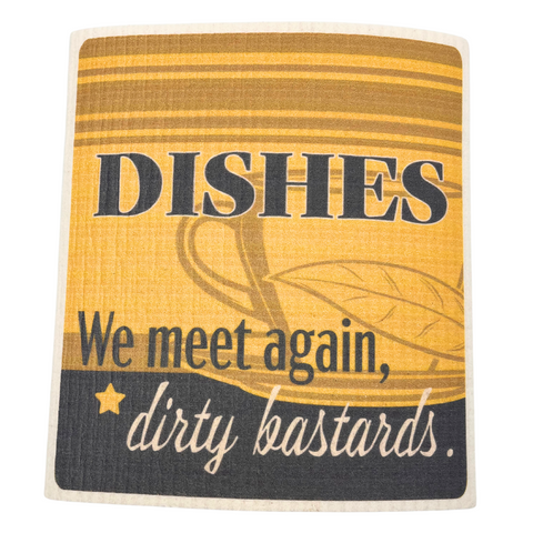 No Scrubs Swedish Dishcloths (set of 5)