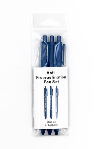 Anti-Procrastination Pen Set