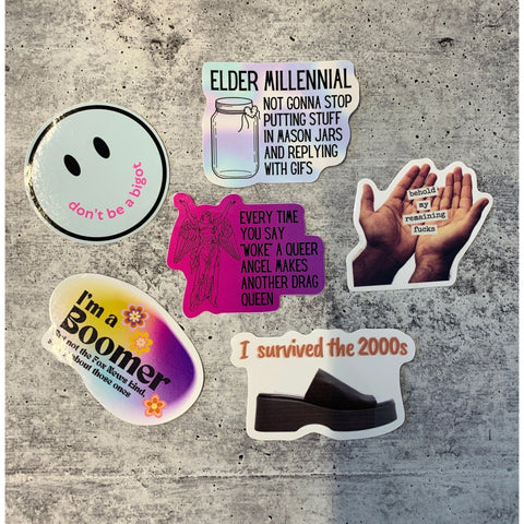 Elder Millennial Sticker