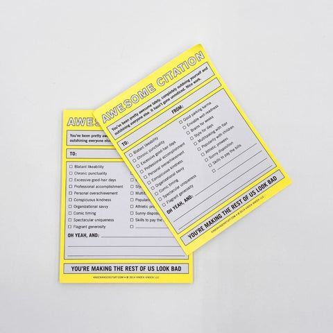 Awesome Citation Notebook - Office Supplies & Stationery