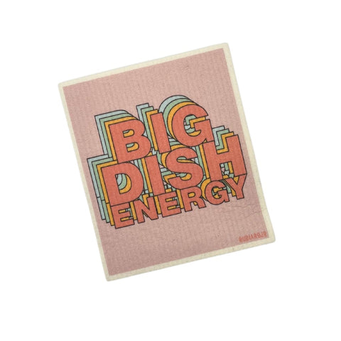 Smartass & Sass - Big Dish Energy Swedish Dishcloth 