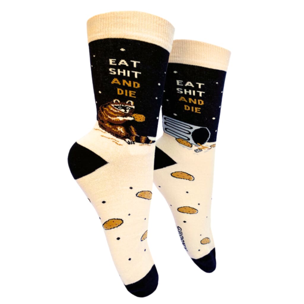 Eat Sh*t & Die Socks - Apparel