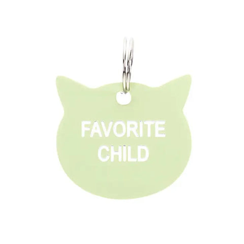 Favorite Child Cat Tag - Totes & Bags