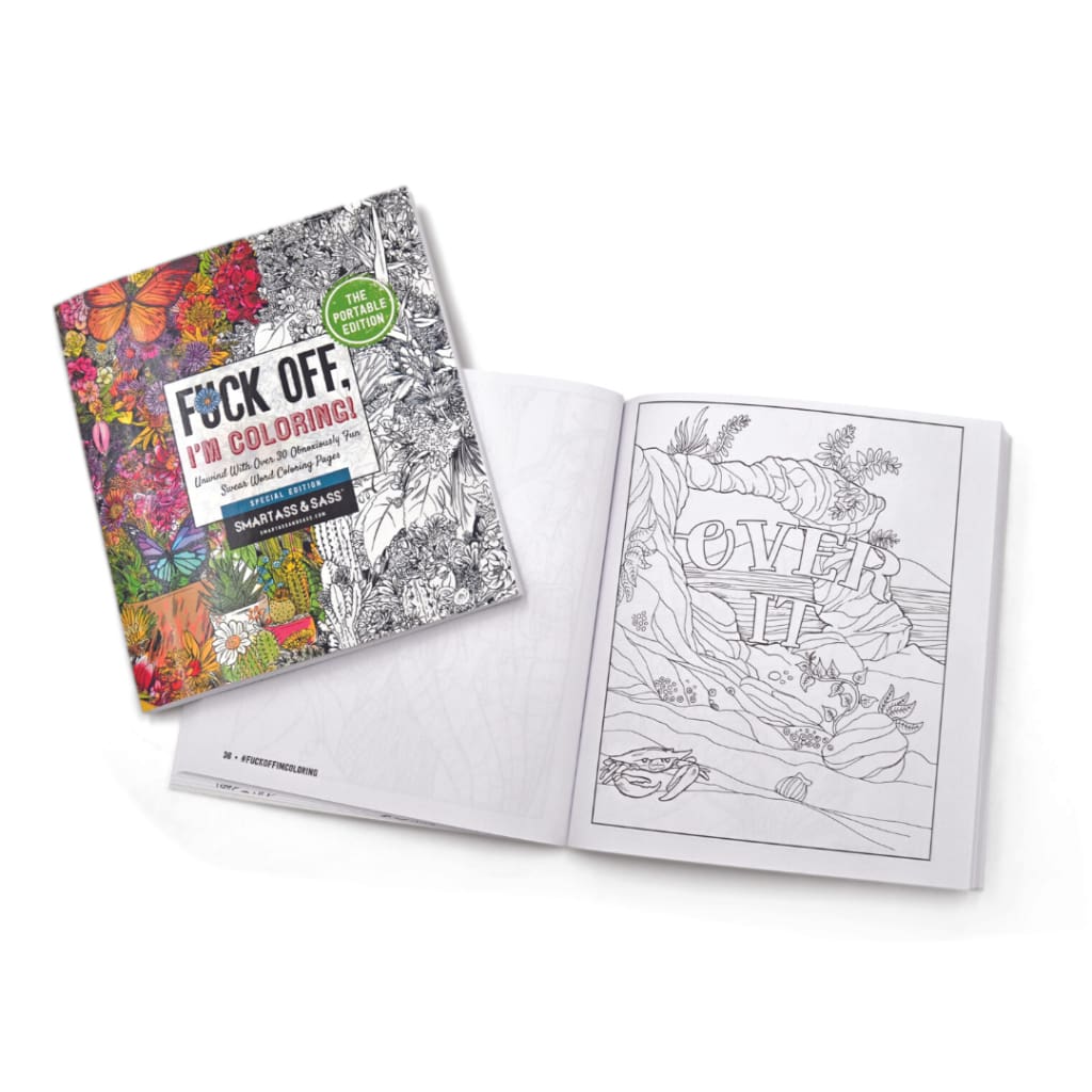 F*ck Off I’m Coloring - S&S Edition Coloring Book - Office Supplies & Stationery