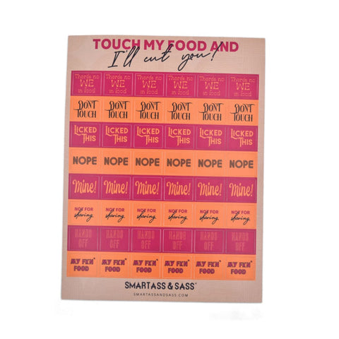 Food Claiming Stickers - Stickers & Decals