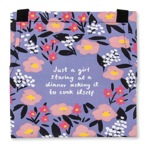 Apron: Just A Girl Staring At Dinner - Kitchen Tools & Accessories