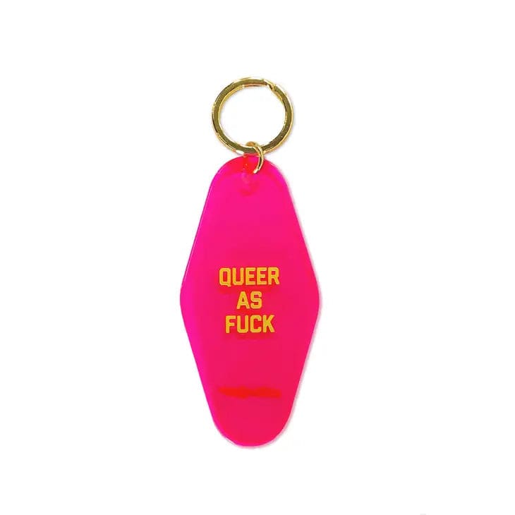 Queer As F*ck Keychain - Keychains & Magnets