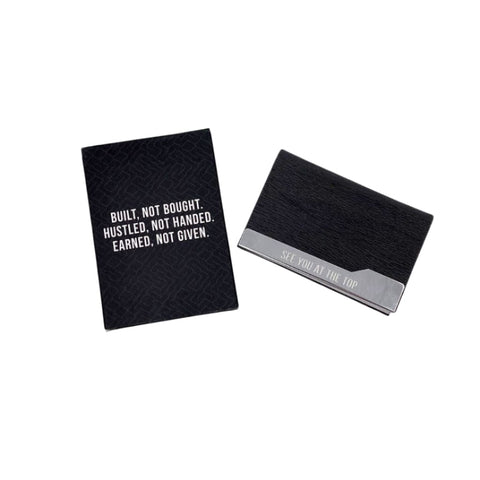 See You At The Top Business Card Holder - Office Supplies & Stationery