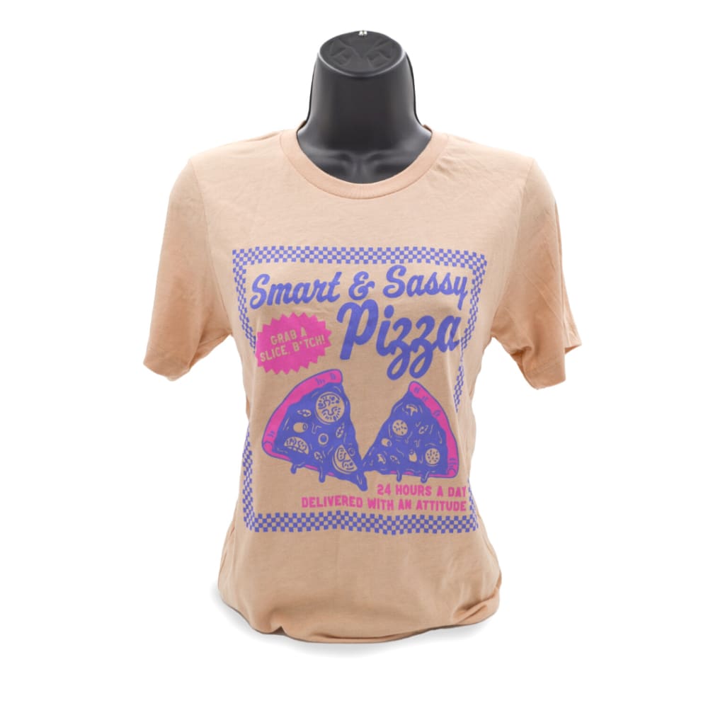 Smart & Sassy Pizza Unisex T-Shirt - Apparel