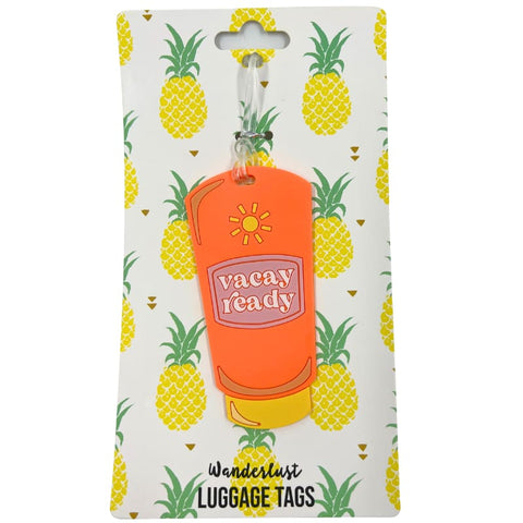 Vacay Ready Luggage Tag - Keychains & Magnets